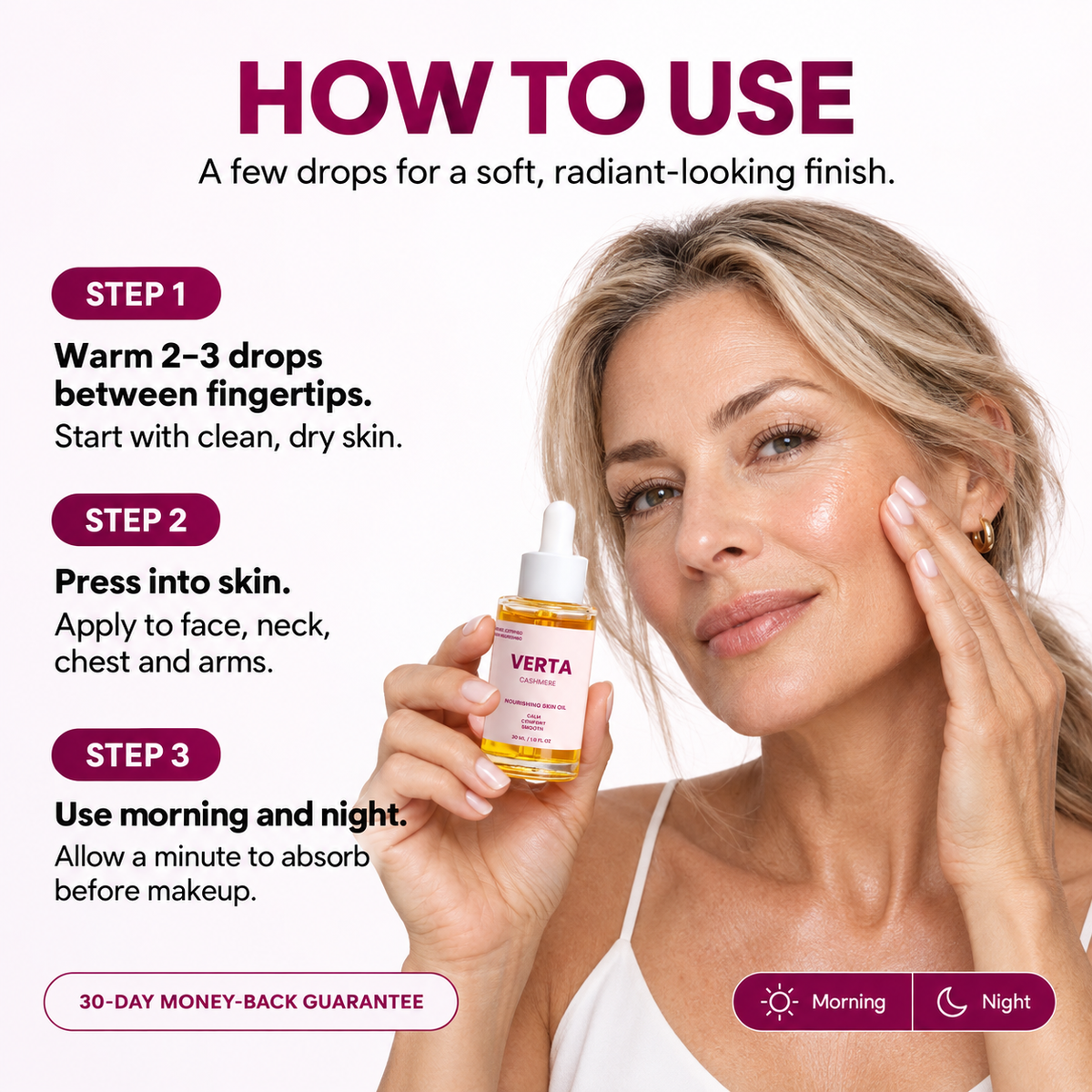 See a firmer, smoother face in just 4 weeks at home.