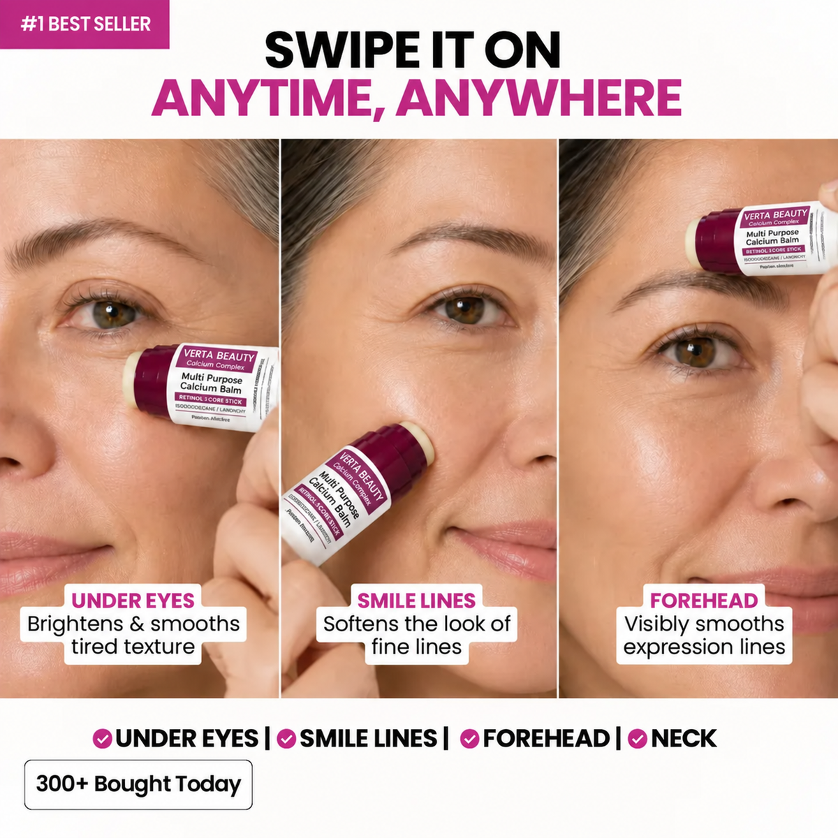 See a softer, smoother face in just 4 weeks at home.