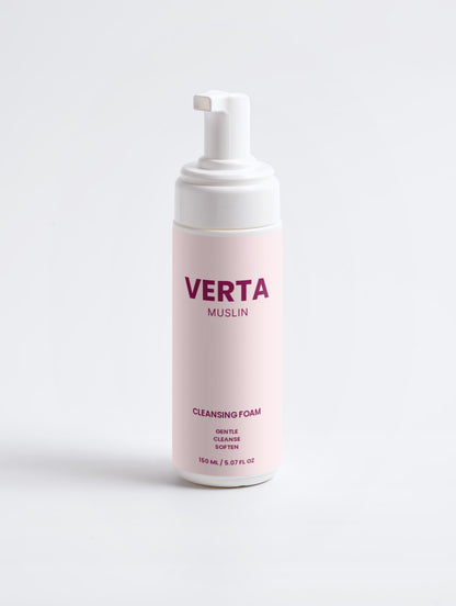 VERTA Muslin Gentle Cleansing Foam – 150 ml