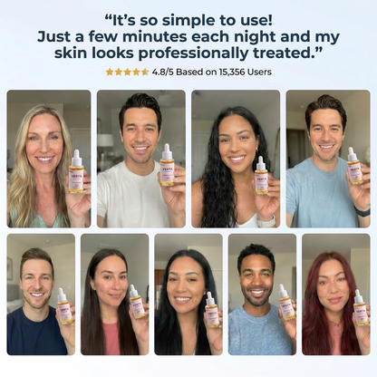 See a firmer, smoother face in just 4 weeks at home.